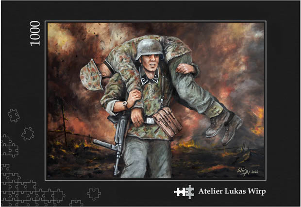 Soldaten Puzzle 2. Weltkrieg - Kaeradschaft