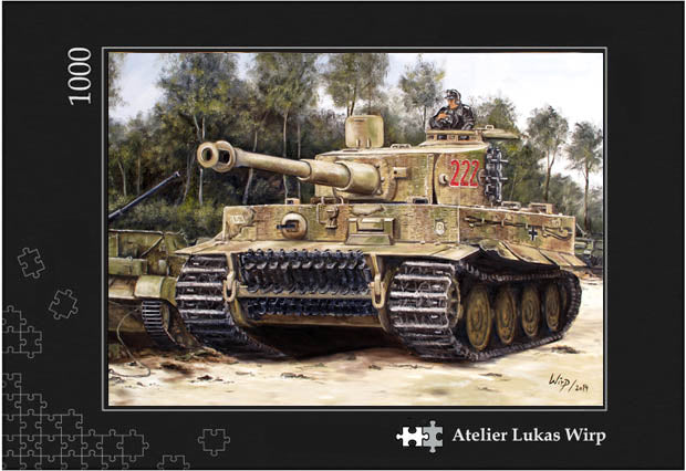 Tiger 1 Panzer von Michael Wittmann / Puzzle kaufen
