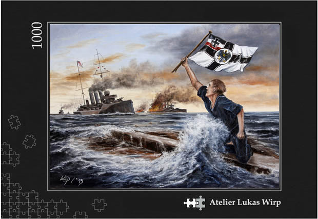 Einzigartiges Marine Puzzle des 1. Weltkrieges - hier zu kaufen